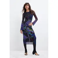 Desigual Kleid Rundhalsausschnitt Damen