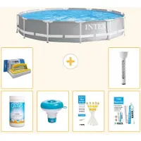 Intex Prism Frame Pool Rund - 366x76 cm - 7-teilig S21349