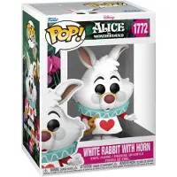 Funko POP! FK93783 - Alice im Wunderland POP! Vinyl Figur White Rabbit with Horn 9 cm - Neu