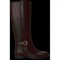 Ralph Lauren für Damen. 802974383003 Braune Brooke II Stiefel aus Kalbsleder (38), 1 bis 3 cm, Keine, Lässig
