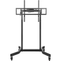 Equip 55"-100" Mobiler Motorisierter TV-Wagen, 139,7 cm (55"), 2,54 m (100"), 200 x 200 mm, 800 x 600 mm, Aluminium, Kunststoff, Edelstahl, Schwarz