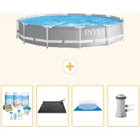Intex Prism Frame Pool Rund - 366x76 cm - 5-teilig S21046