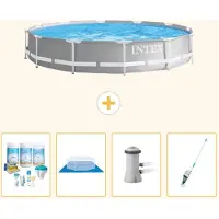 Intex Prism Frame Pool Rund - 366x76 cm - 5-teilig S21049