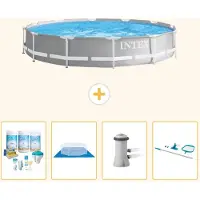 Intex Prism Frame Pool Rund - 366x76 cm - 5-teilig S21047