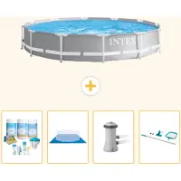Intex Prism Frame Pool Rund - 366x76 cm - 5-teilig S21047