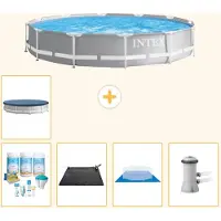 Intex Prism Frame Pool Rund - 366x76 cm - 6-teilig S20520