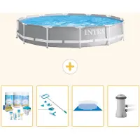 Intex Prism Frame Pool Rund - 366x76 cm - 5-teilig S21048