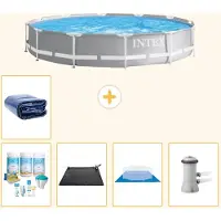 Intex Prism Frame Pool Rund - 366x76 cm - 6-teilig S20530
