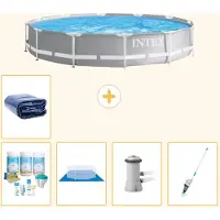Intex Prism Frame Pool Rund - 366x76 cm - 6-teilig S20533