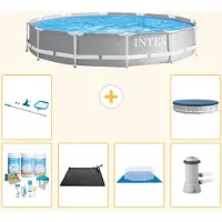 Intex Prism Frame Pool Rund - 366x76 cm - 7-teilig S20517