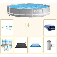 Intex Prism Frame Pool Rund - 366x76 cm - 7-teilig S20527
