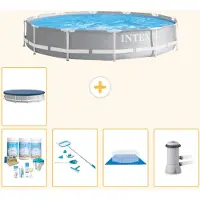 Intex Prism Frame Pool Rund - 366x76 cm - 6-teilig S20522