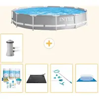 Intex Prism Frame Pool Rund - 366x76 cm - 6-teilig S21044