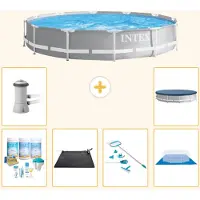 Intex Prism Frame Pool Rund - 366x76 cm - 7-teilig S20518