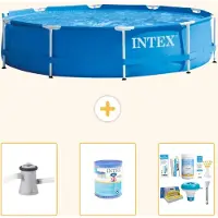 Intex Frame Pool Rund - 305x76 cm - 4-teilig S22453