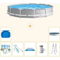 Intex Prism Frame Pool Rund - 366x76 cm - 8-teilig S20526