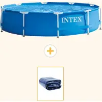 Intex Frame Pool Rund - 305x76 cm - 2-teilig S21327