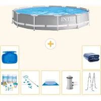 Intex Prism Frame Pool Rund - 366x76 cm - 8-teilig S20536