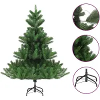 Prolenta Maison Exclusive - Künstlicher Weihnachtsbaum Nordmanntanne Grün 210 cm