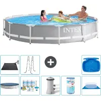 Intex Prism Frame Pool Rund - 366x76 cm - 9-teilig S31946