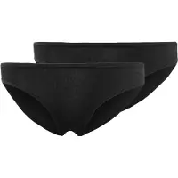 Skiny Rioslip "ADVANTAGE Cotton Stretch", Damen, Gr. 44, 2 Stk., schwarz, Obermaterial: 95% Baumwolle, 5% Elasthan, unifarben, normal, Unterhosen Rioslip
