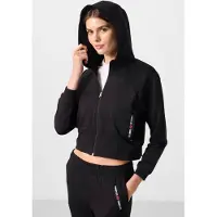 Tommy Life Übergroßer Kapuzen-Zip-Sweatshirt- und Hosen-Set