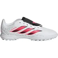 Adidas Fußballschuh PERFORMANCE "PREDATOR CLUB KIDS, HYBRIDRASEN, UMSCHLAGBARE ZUNGE", Kinder, Gr. 31, pink (cloud weiß, solar turbo, core schwarz), Synthetik, Schuhe Fußballschuh
