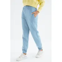 Tommy Life Damen Hochtaillierte Fleece Jogger Sweatpants