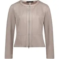 Betty Barclay Kurzblazer mit Reißverschluss in grau | Gr.: 40