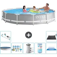 Intex Prism Frame Pool Rund - 366x76 cm - 8-teilig S41952