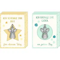 Coppenrath Verlag Schmuckanhänger - Kleiner Schutzengel (mint / gelb)
