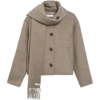 Comma Wendejacke mit abnehmbarer Schal Damen
