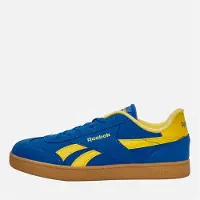 Reebok Junior Smash Edge Turnschuhe Optimalblau/Goldener Dunst/Gummi