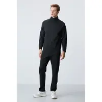 Tommy Life Herren Farbblockiertes Strick-Active-Set