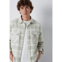Mavi Langarmhemd "CHECK SHIRT" Karo Overshirt