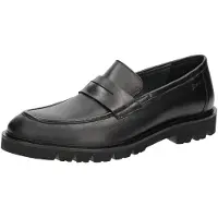 Sioux 12910 ROGTANOS-704, Slipper in Schwarz für Herren, Größe 44,5