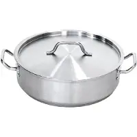 Stalgast Bratentopf mit Deckel - Ø 360mm - Höhe 110mm - 11,2 Liter