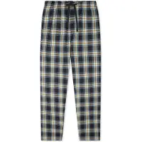 Schiesser Pyjamahose "Mix + Relax", Herren, Gr. 50, N-Gr, bunt (608, curry), Web, Obermaterial: 100% Baumwolle, bequem lang, Hosen Pyjamahose, funktionale Knopfleiste, Bindeband, seitliche Taschen