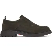 Tommy Hilfiger Halbschuhe Corporate Casual Sde Deck Shoe FM0FM05980 Grün 41