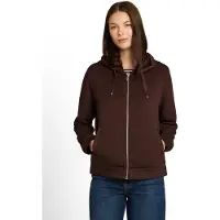 Tom Tailor Kapuzensweatjacke "Regular" mit Viskose und Stretch