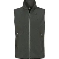 Schöffel Fleeceweste SCHÖFFEL "CIRC Fleece Vt Style Yew MEN", Herren, Gr. 50, 9990, schwarz, Oberstoff: 100% Polyester. Oberstoff Besatz: 100% Polyester, ohne Ausschnitt, Westen Fleeceweste