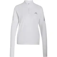 Adidas Rollkragenshirt PERFORMANCE "ADI365/// ZIP W", Damen, Gr. S, weiß (weiß, reflective silber), Obermaterial: 88% Polyester, 12% Elasthan, Rundhals, Shirts Rollkragenshirt