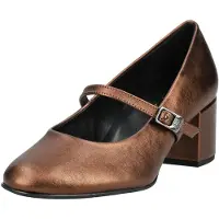 Högl Damen Pumps aus Leder mit elegantem Riemchen-Design und verstellbarer Schließe