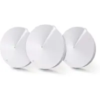 TP-LINK AC1300 Whole Home Mesh Wi-Fi System, 3er Pack, Weiß, Intern, Mesh-System, Dual-Band (2,4 GHz/5 GHz), Wi-Fi 5 (802.11ac), 1300 Mbit/s
