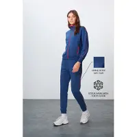 Tommy Life Oversized Sweatshirt mit Reißverschlusskragen und Hose Set