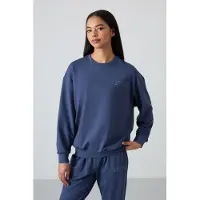 Tommy Life Übergroßes Sweatshirt und Set mit elastischen Hosen