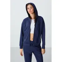 Tommy Life Damen Kapuzen-Zip Sweatshirt und Hose Set