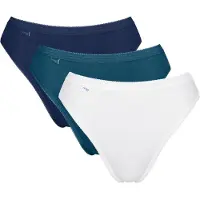 Sloggi Taillenslip "Basic+ Tai" mit hohem Beinausschnitt, Cotton-Mix, glatte Nähte