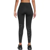 Nike - "T Flash" Lauftights für Damen (Schwarz/Silber)
