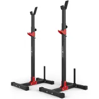 Marbo-sport Marbo Sport Höhenverstellbarer Hantelständer Hantelablage für Langhantel/Hantelscheibe Paar MH-S202